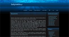 Desktop Screenshot of batymetria.pl